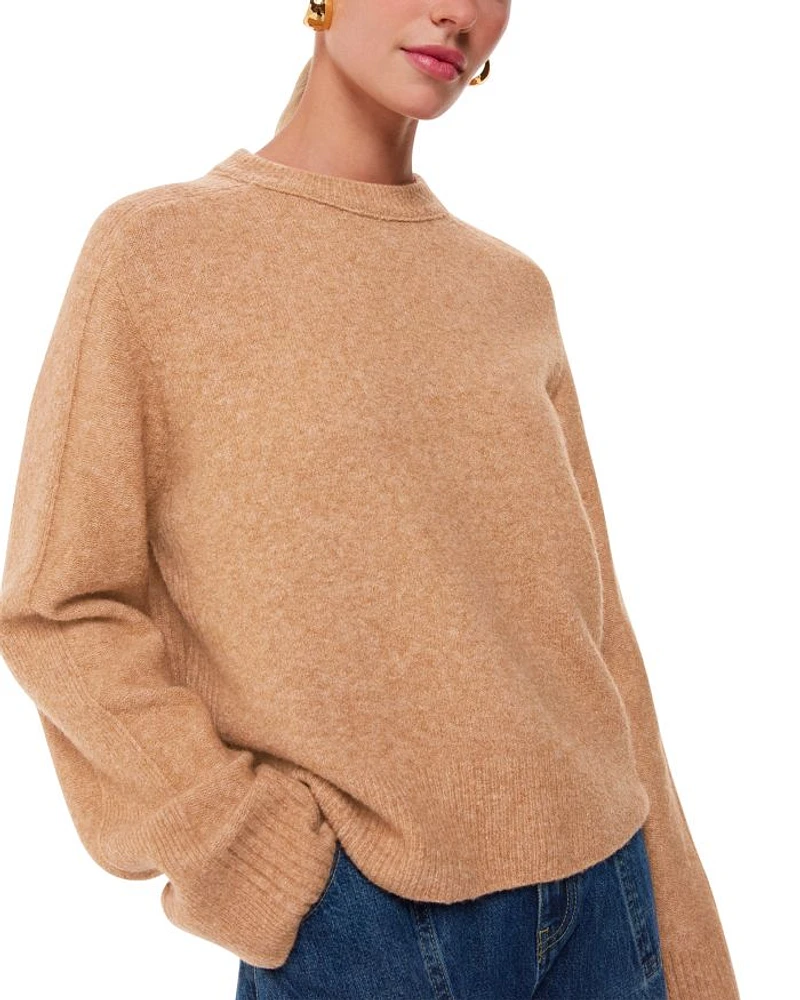 Alana Wool Blend Crewneck Sweater