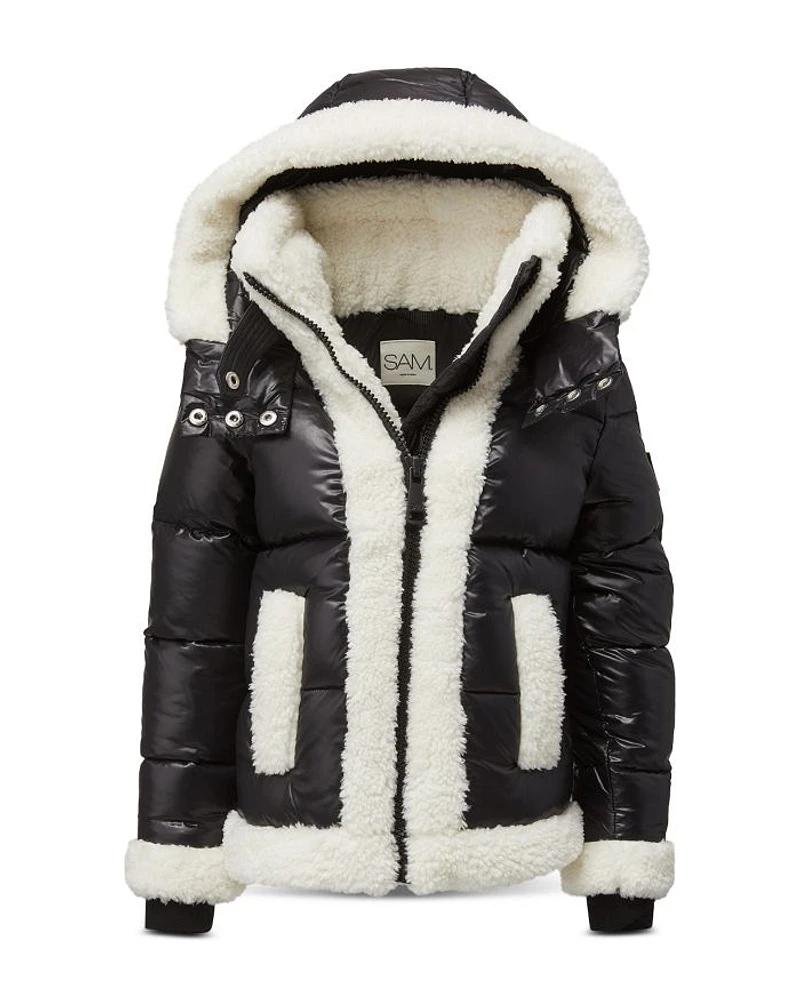 Girls' Carmen Hooded Down Jacket - Big Kid