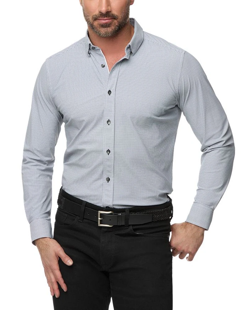 Paxton Printed Button Front Shirt