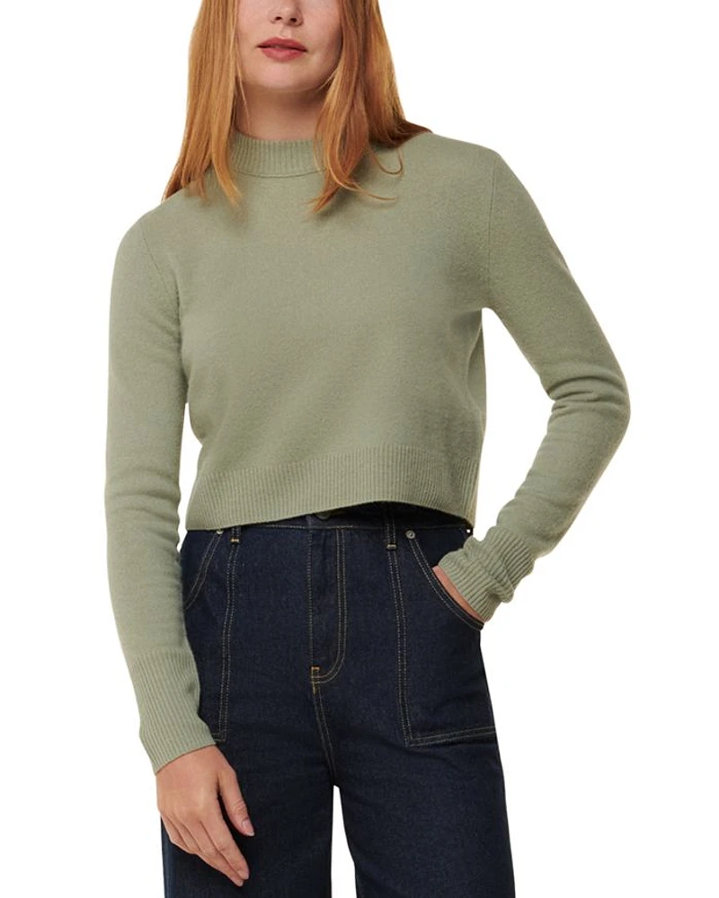 Wool Cropped Sweater