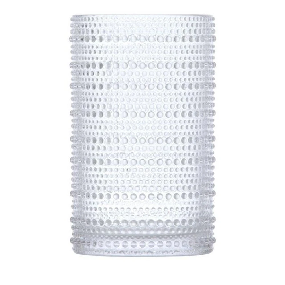 Fortessa Jupiter Clear Ice Beverage Glass, Set of 6