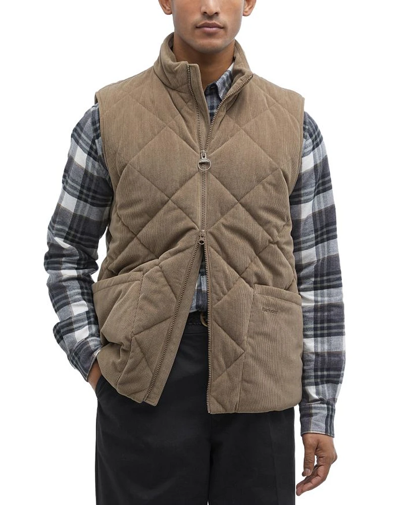 Corduroy Liddesdale Quilted Gilet
