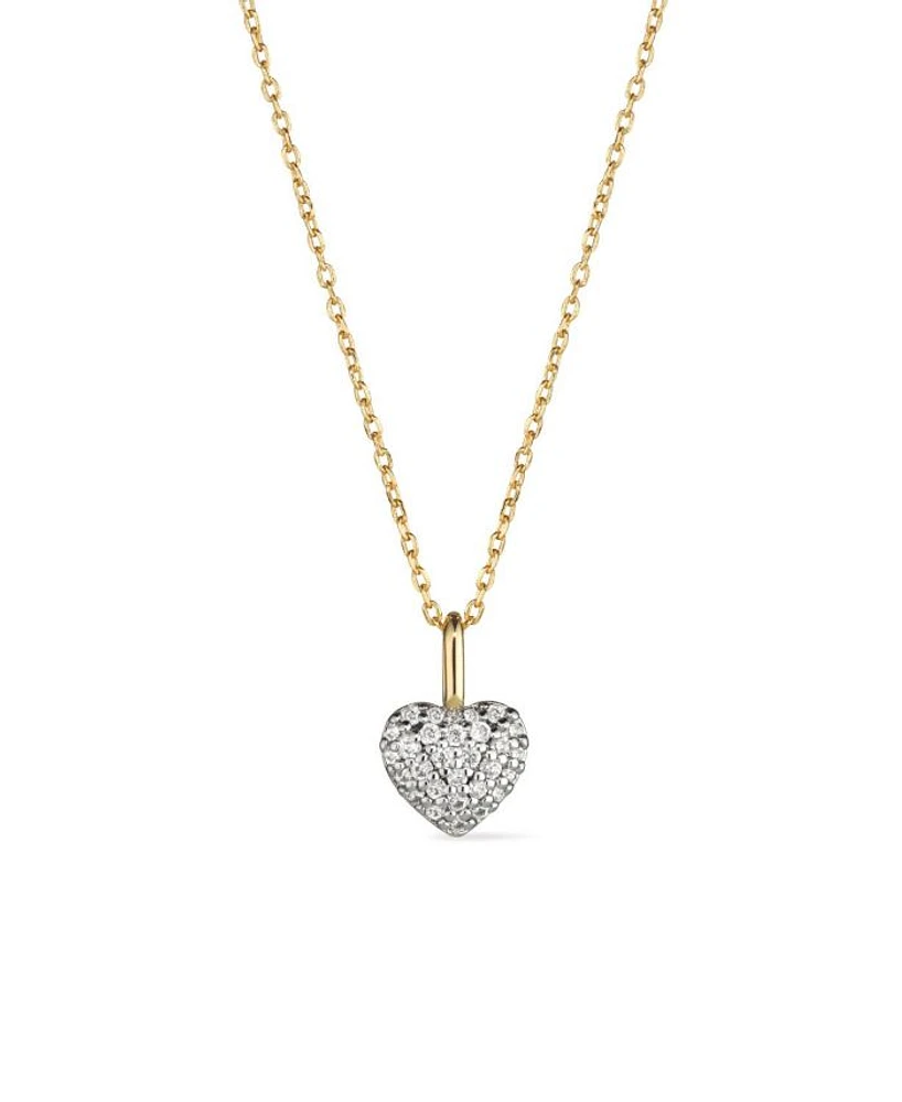 Gold Heart Necklace - Ellery