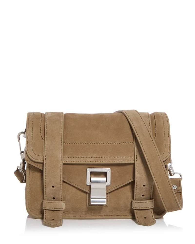 PS1 Mini Suede Crossbody Bag