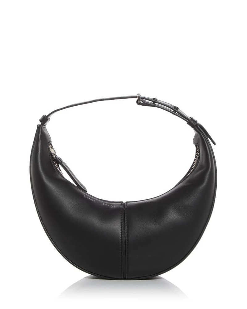 Mini Slide Leather Top Handle Bag