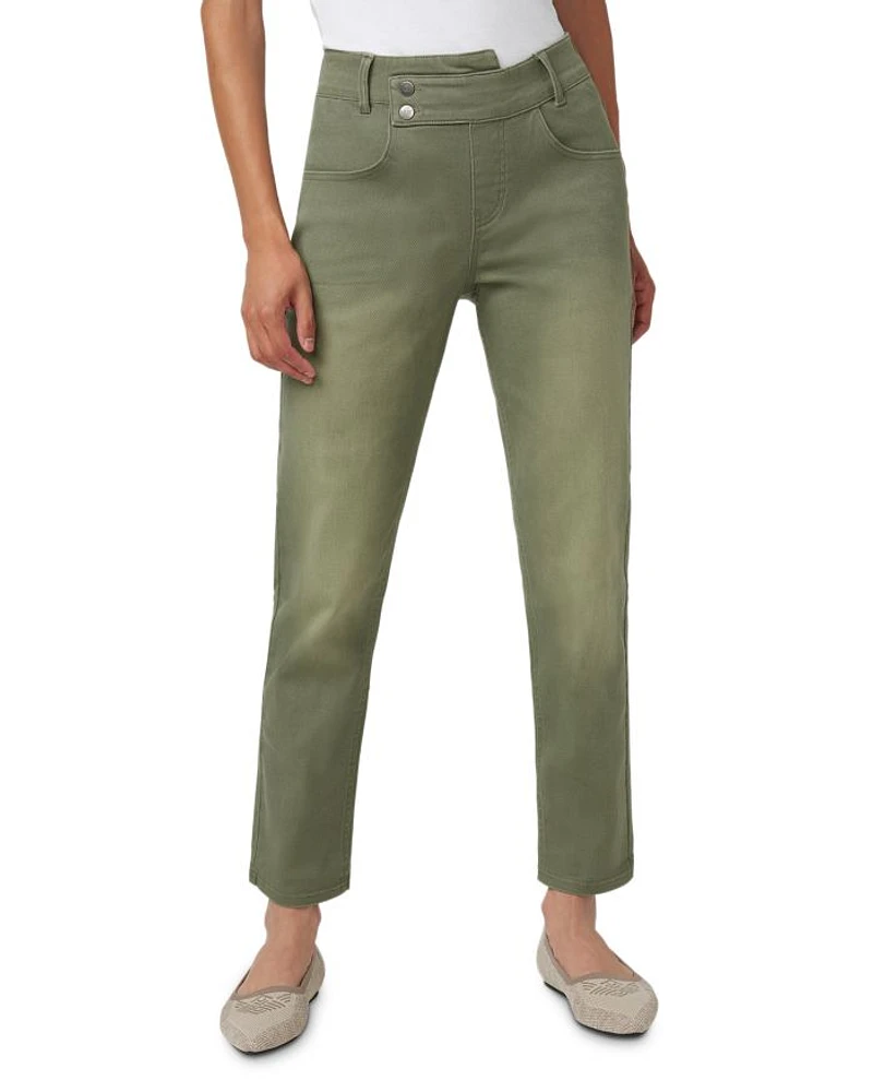 High Rise Girlfriend Denim Leggings