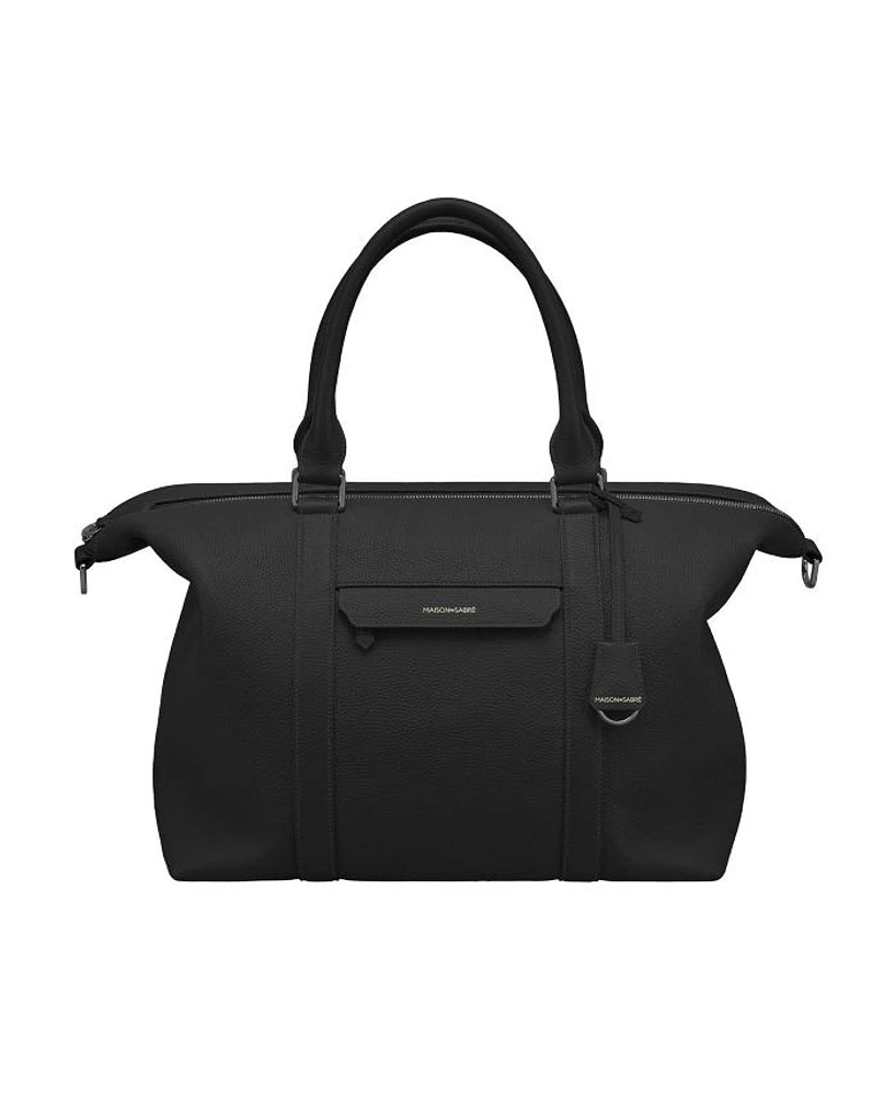 Large Leather Weekender Bag