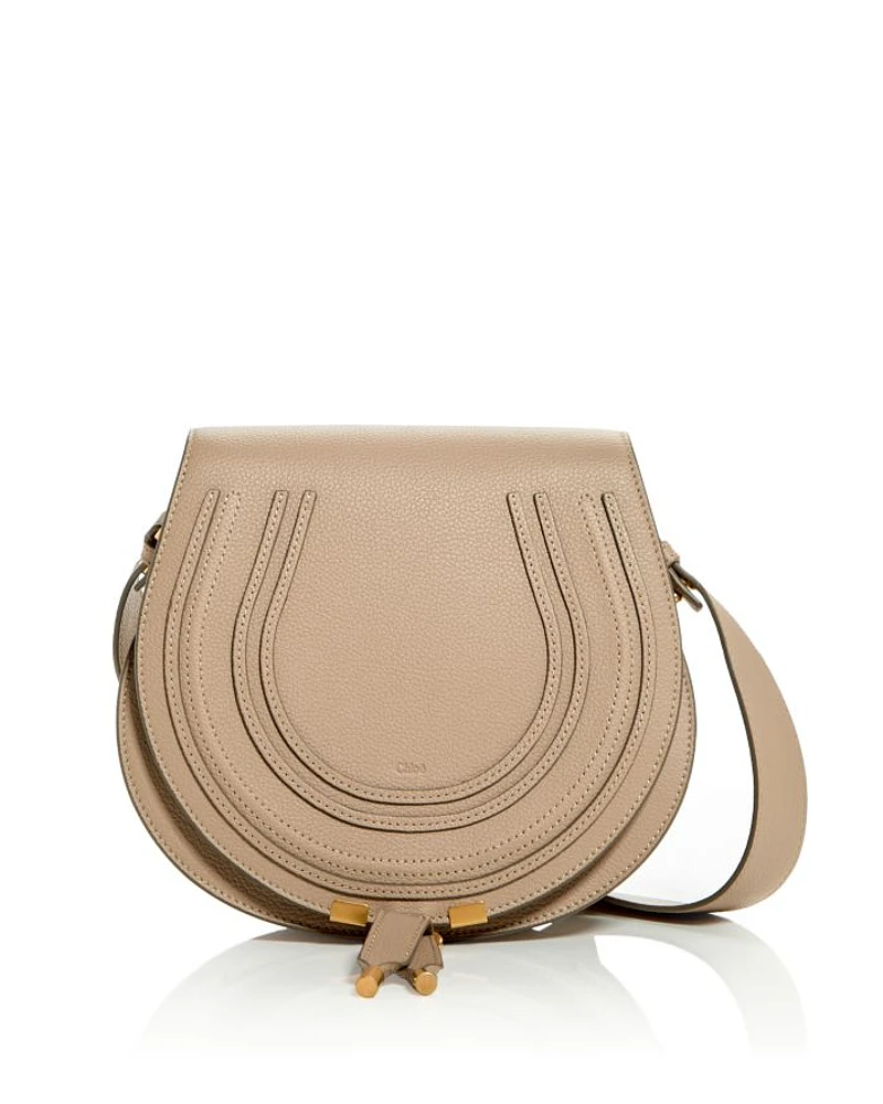 Marcie Leather Saddle Bag