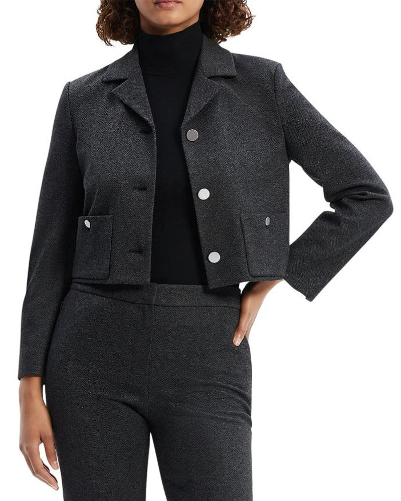 Boxy Cropped Jacket