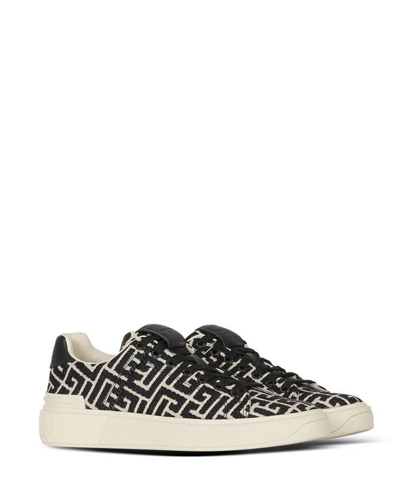 Women's B-Court Trainers with Jacquard Monogram