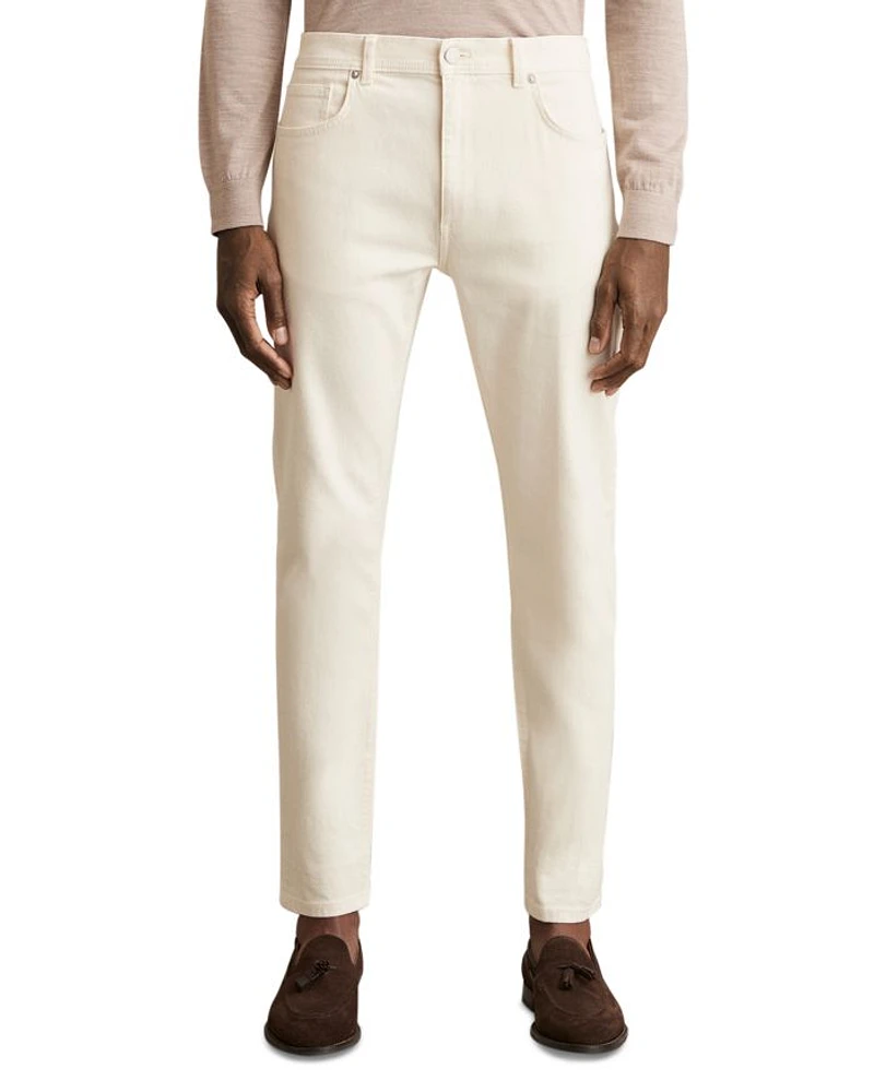 Picton Slim Fit Jeans White