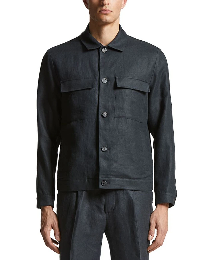 Button Front Overshirt