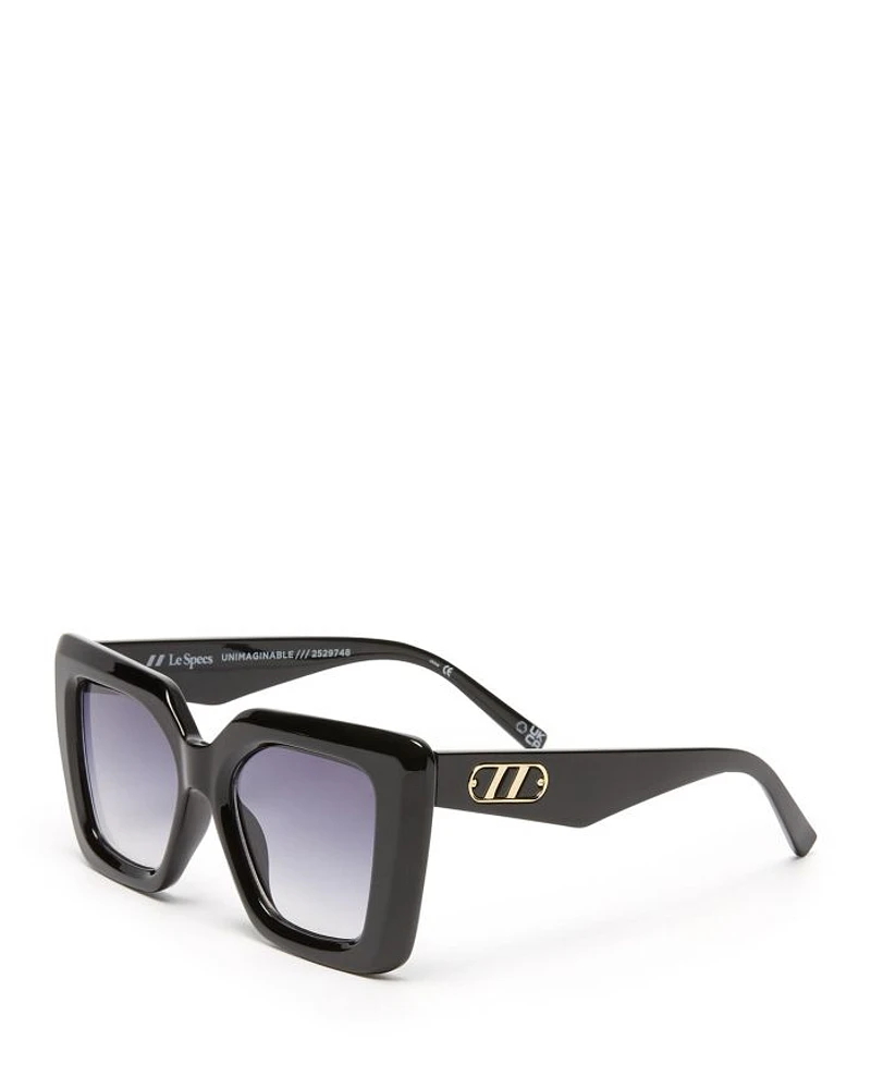 Unimaginable Square Sunglasses, 52mm