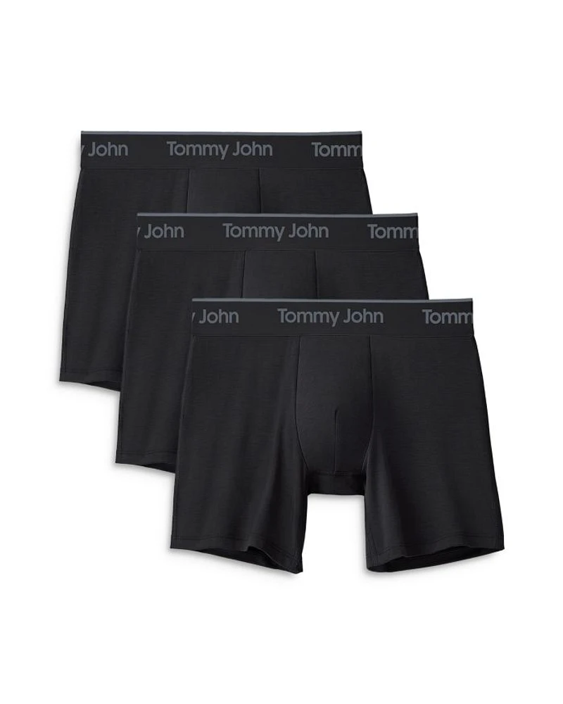 Second Skin Essentials 6" Boxer Briefs, Pack of 3