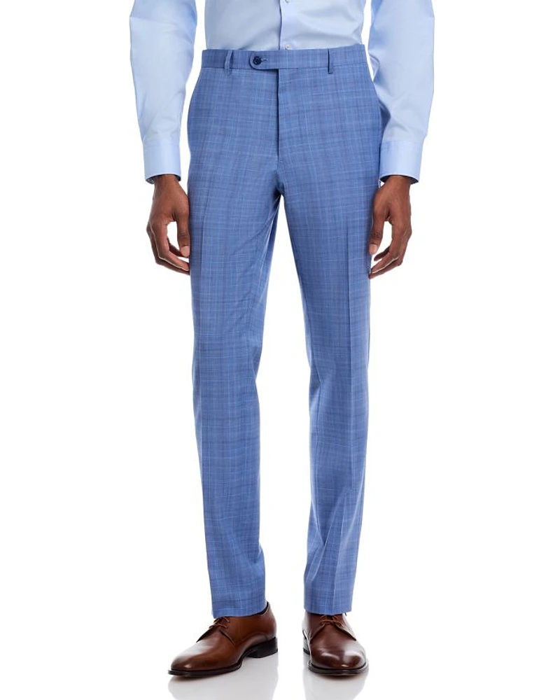 Star USA Plaid Slim Fit Suit Pants
