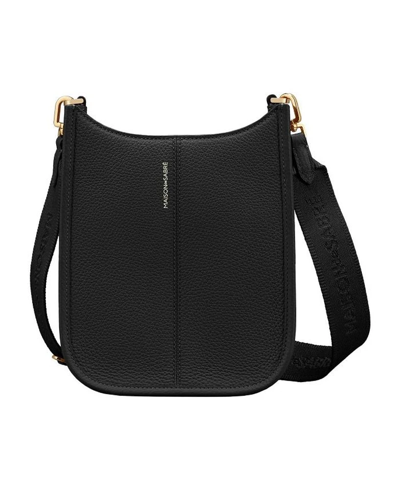 Leather Mini Saddle Bag
