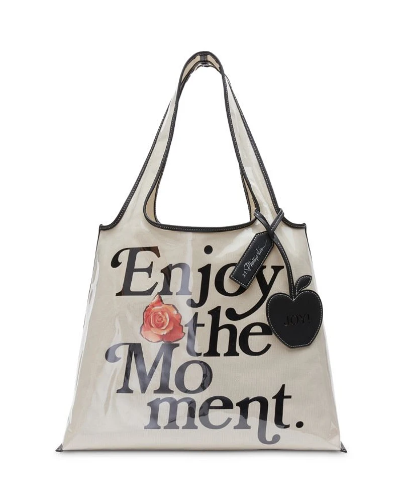 Large Enjoy the Moment Market Tote Bag