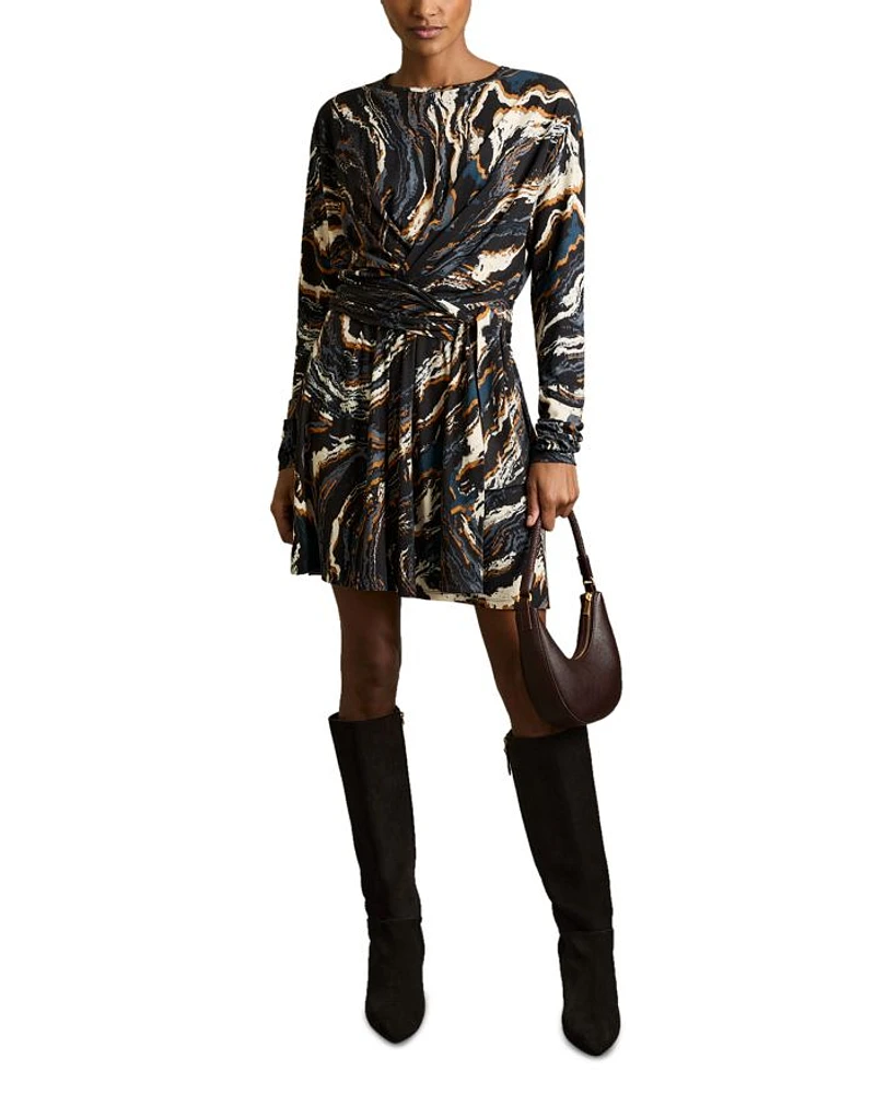 Jasmine Printed Short Dress