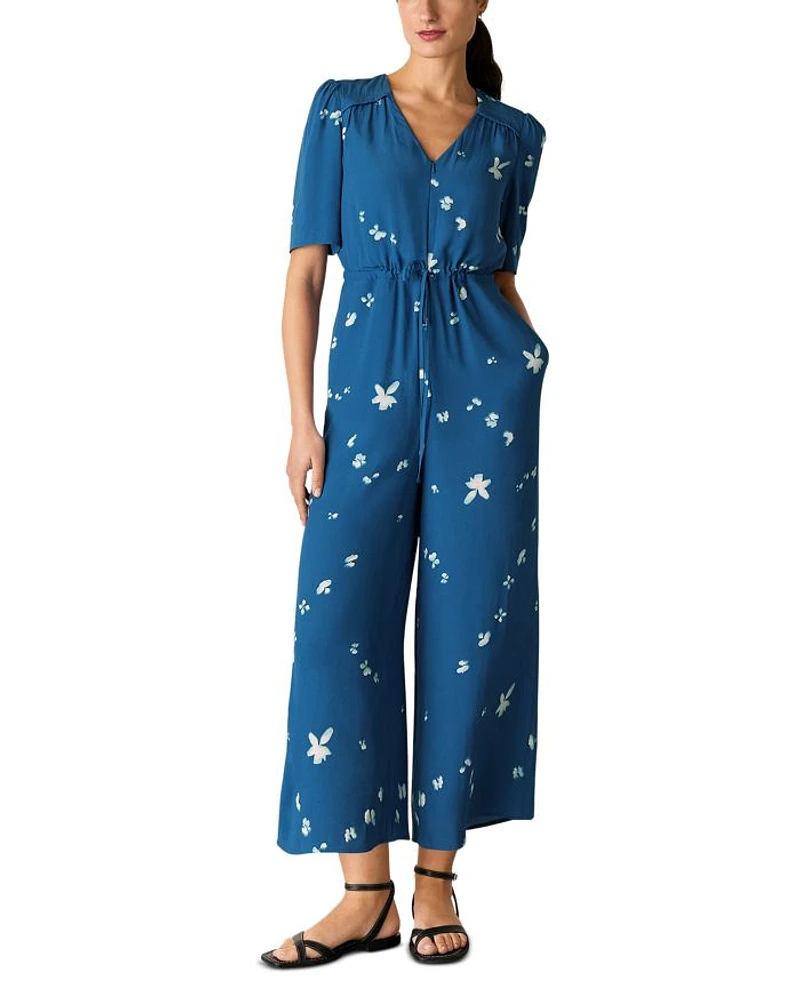 Sun Bleached Floral Jumpsuit