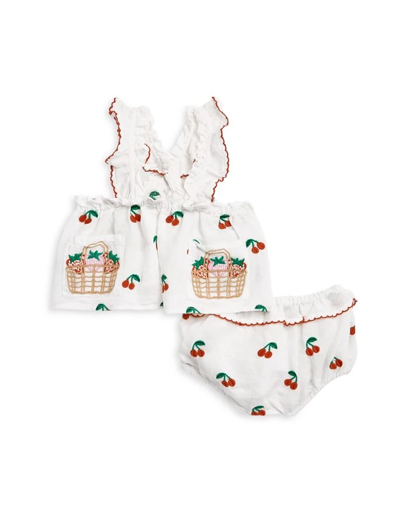 Girls' Ruffle Top & Bloomers Set - Baby