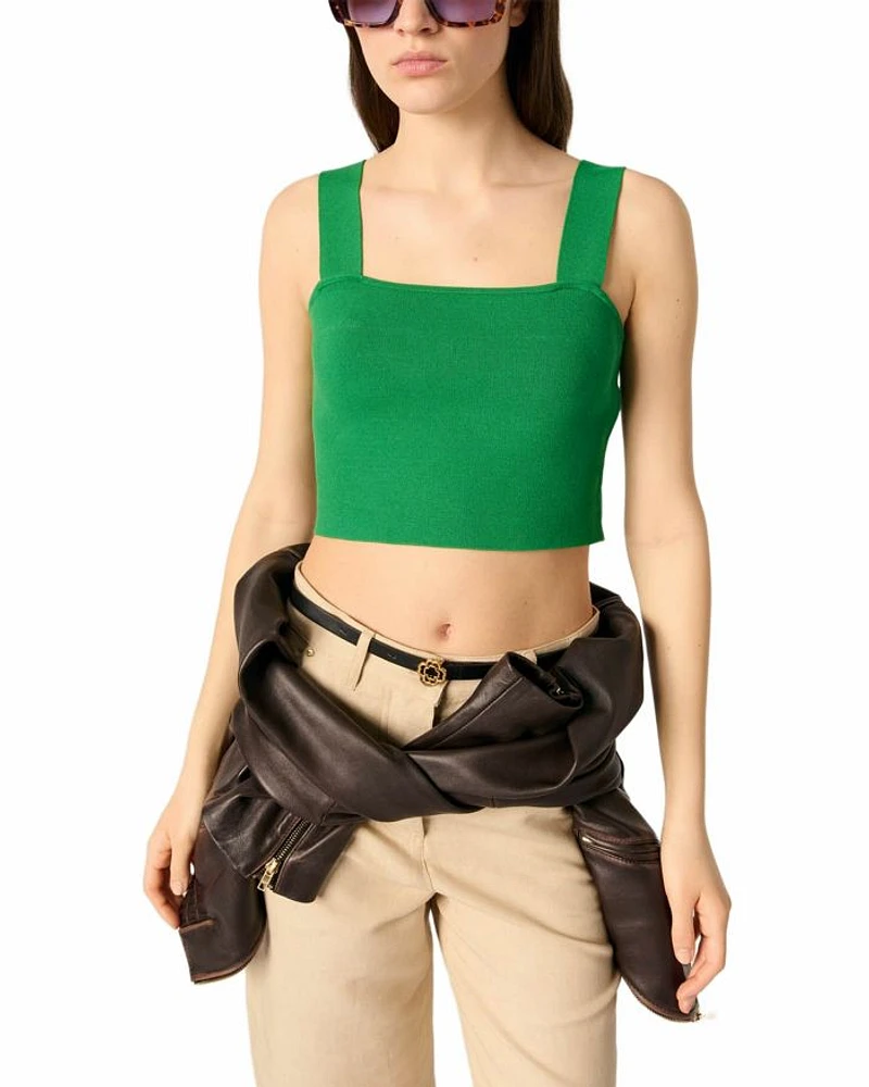 Knit Crop Top