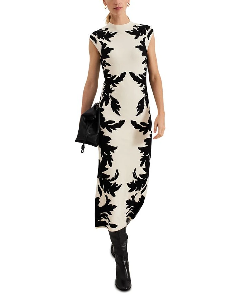 Beth Jacquard Dress