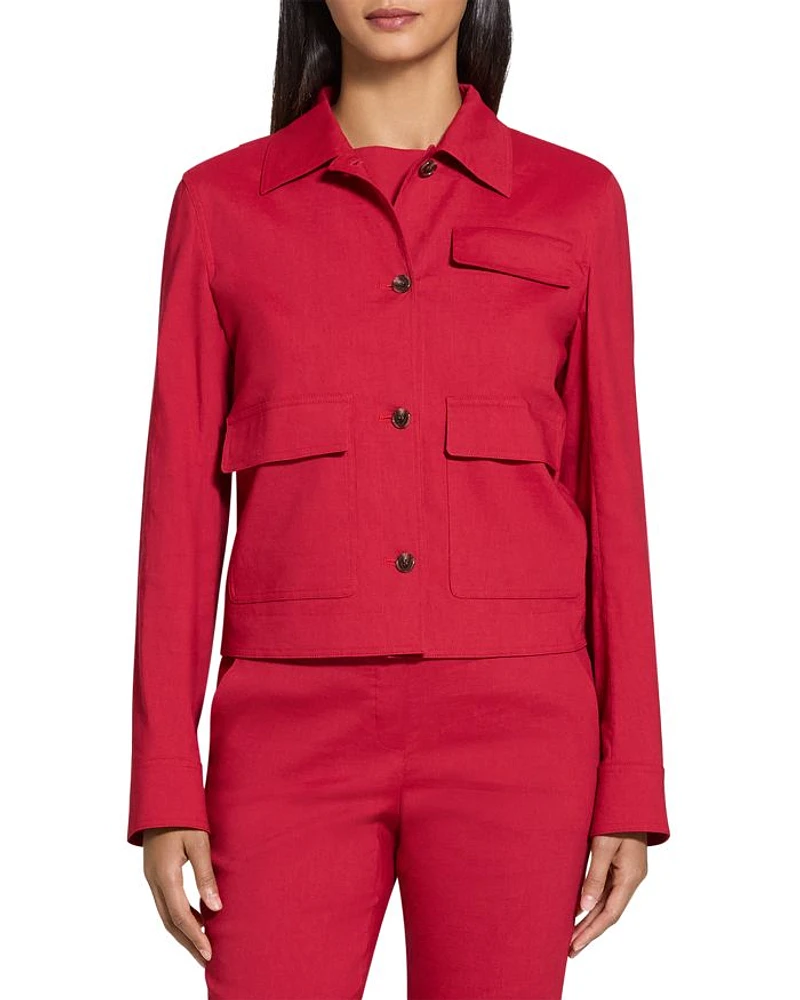 Linen Blend Jacket