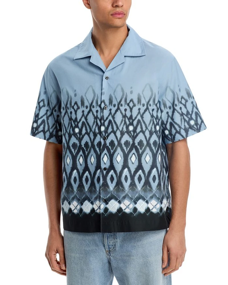 Espino Printed Short Sleeve Camp Shirt