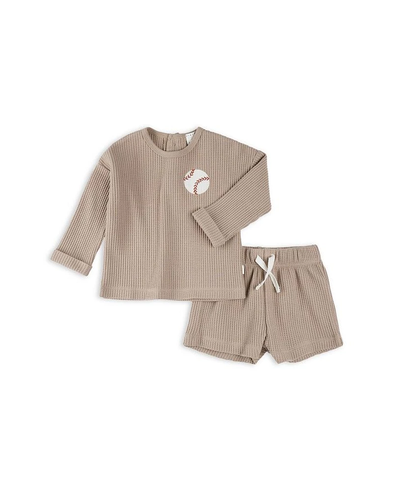 Boys' Thermal Top & Shorts Set - Baby