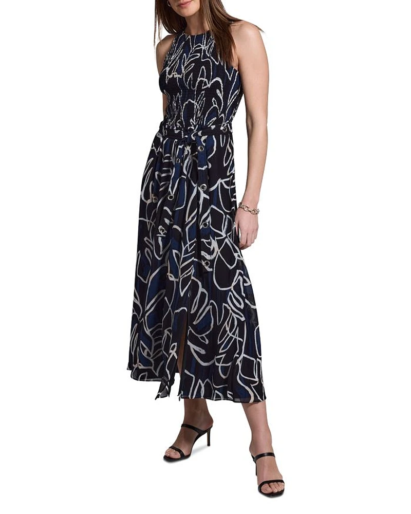 Midnight Muse Chiffon Dress