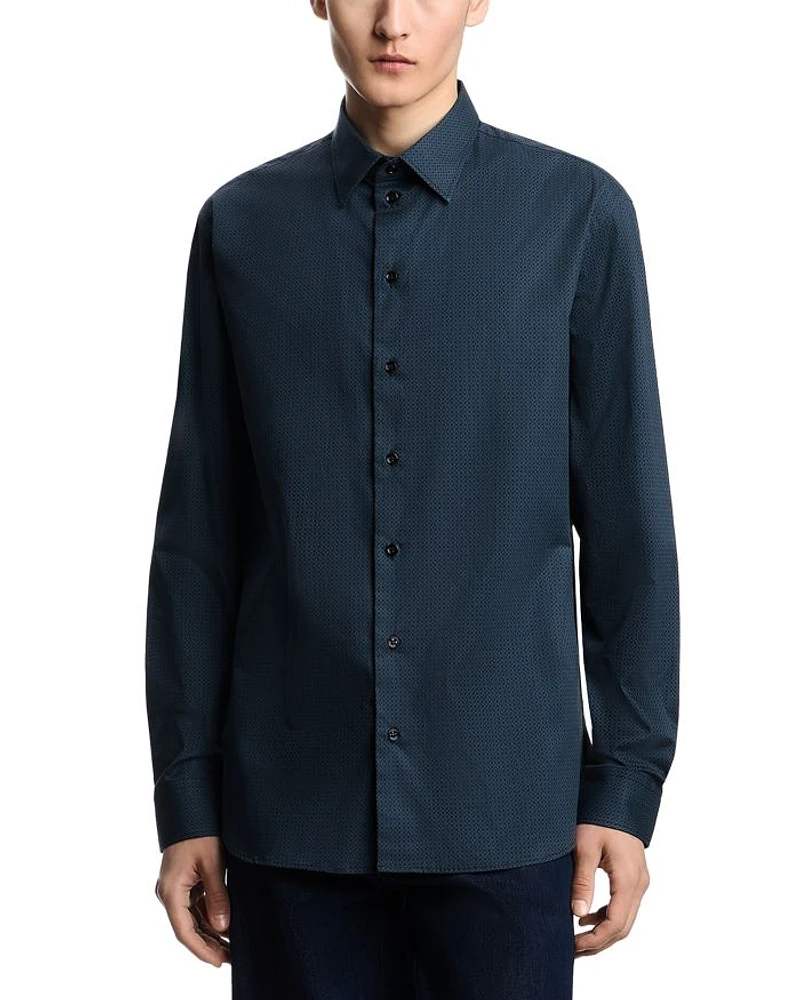 Geometric Button Up Shirt