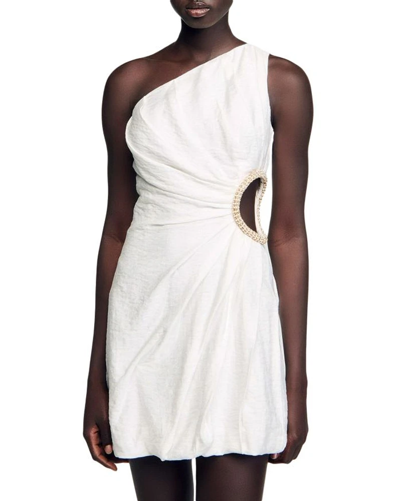 Dalida Asymmetric Short Dress