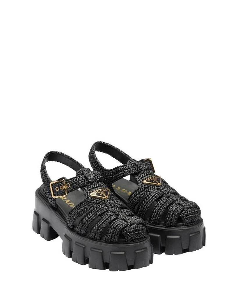 Women's Monolith Crochet Cage Sandals