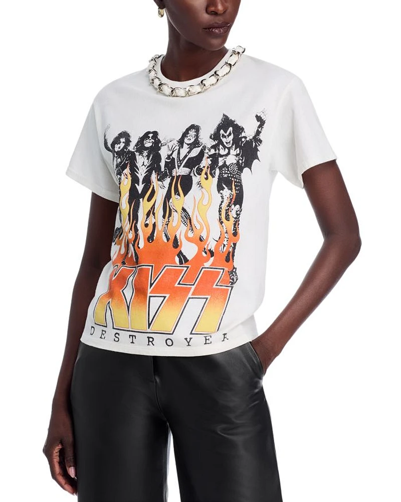Embellished KISS T-Shirt