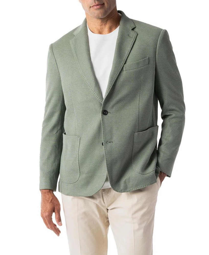 Wright Textured Knit Blazer