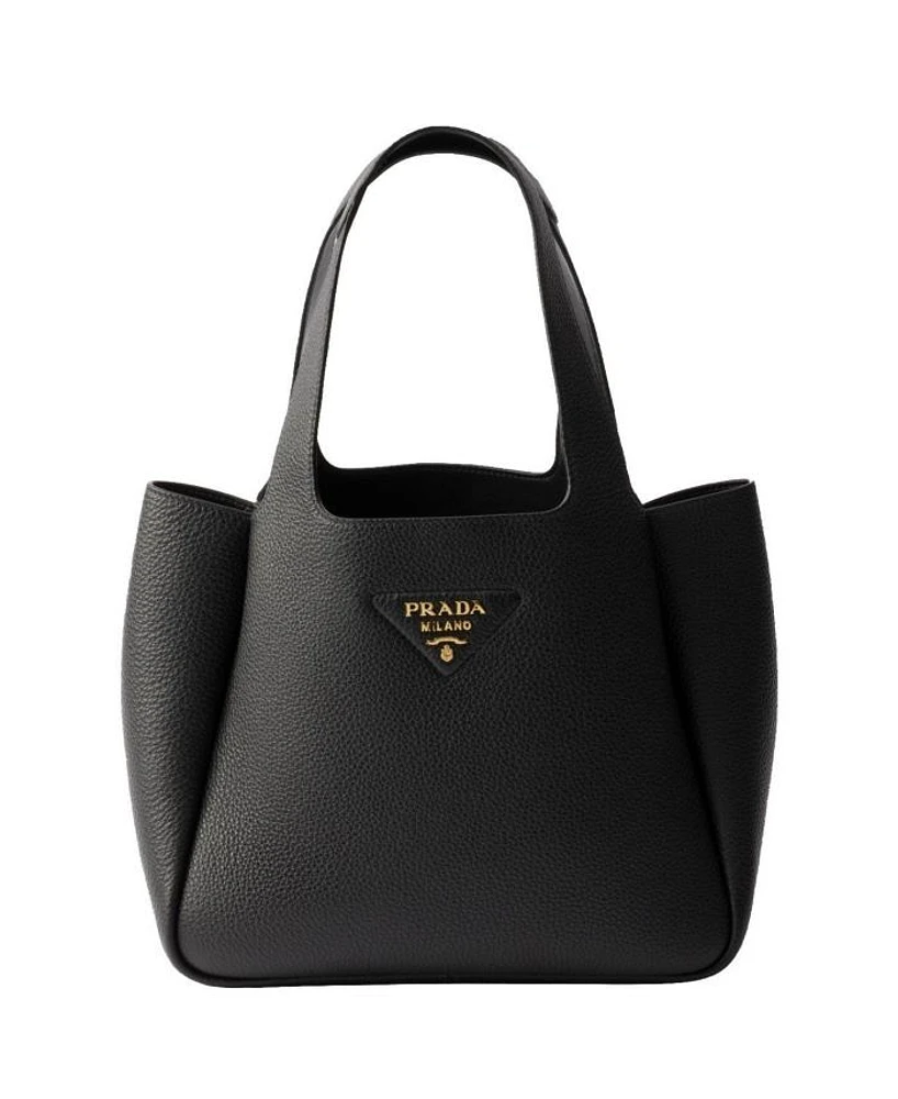 Small Leather Tote Bag