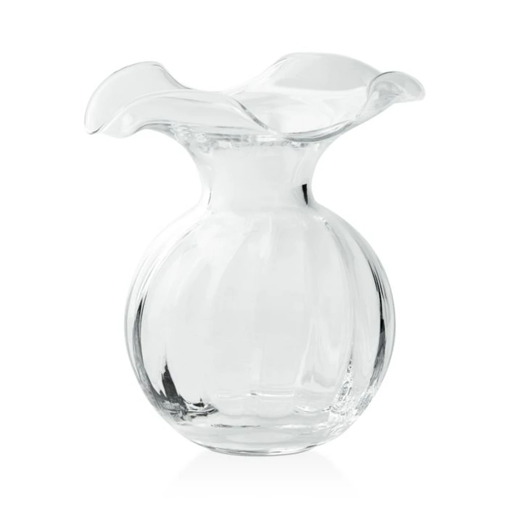 Hibiscus Small Fluted Vase