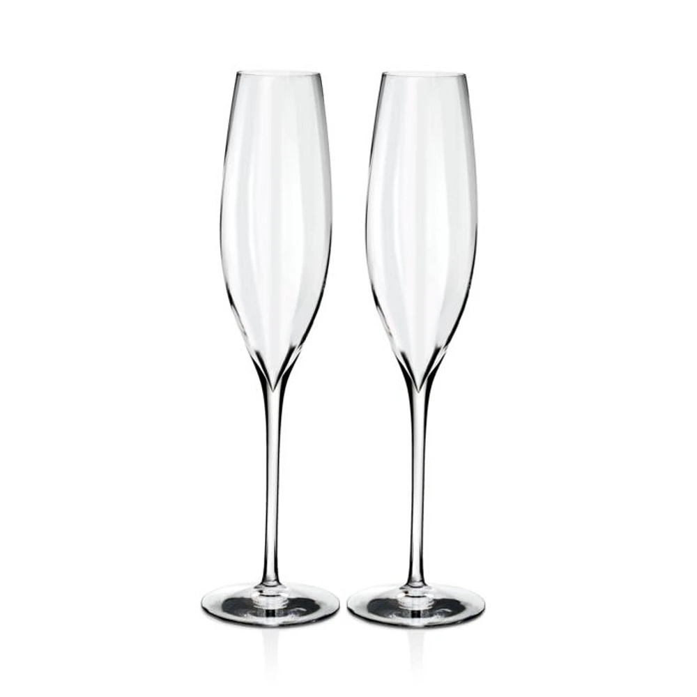 Elegance Optic Classic Champagne Flute, Set of 2
