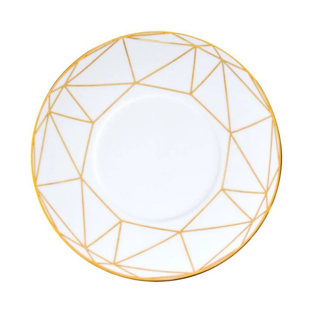 Gem Cut 10.5" Dinner Plate