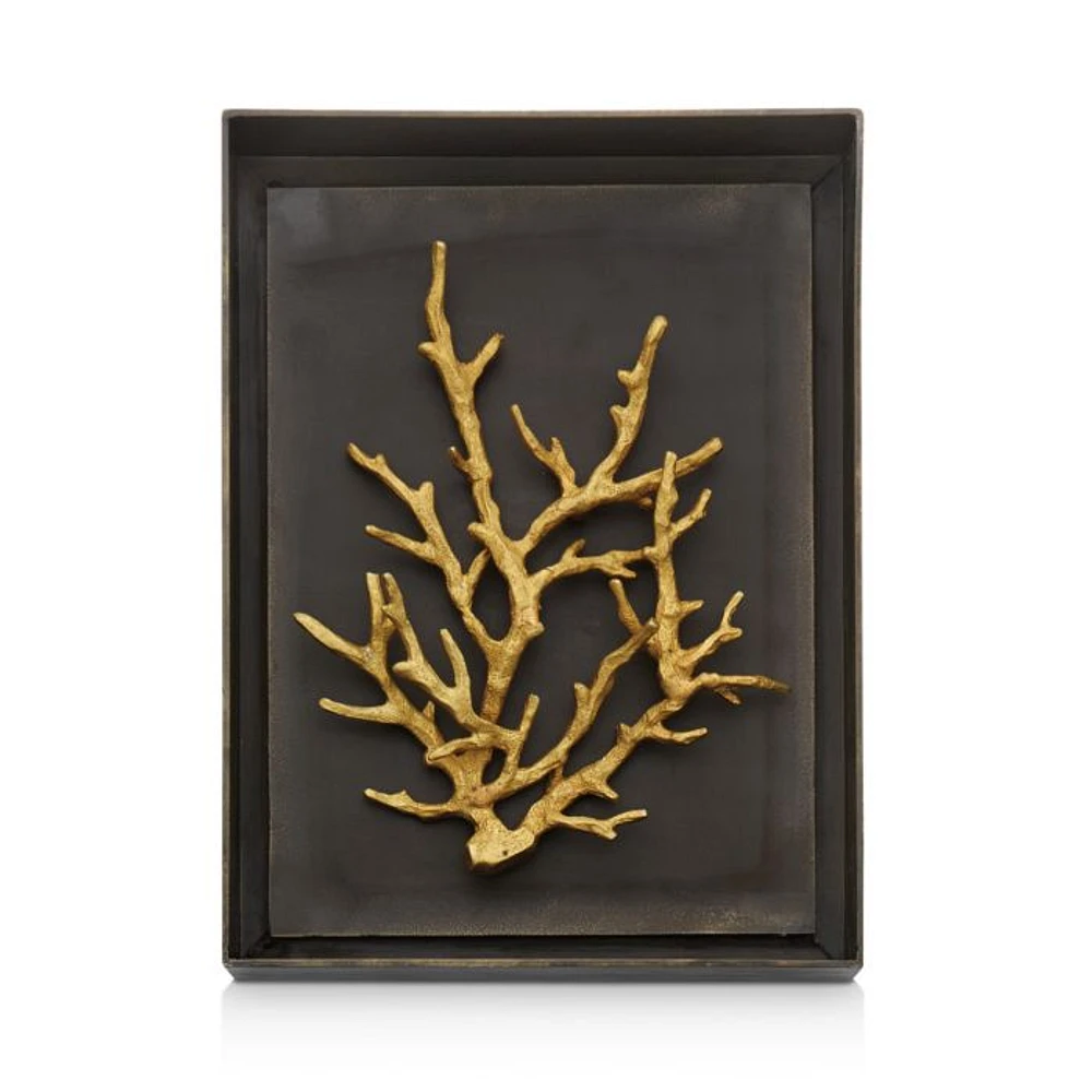 Ocean Coral Shadow Box