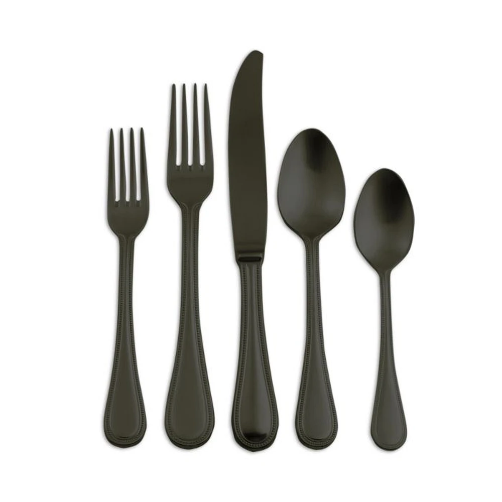 Oro Nero 5-Piece Place Setting
