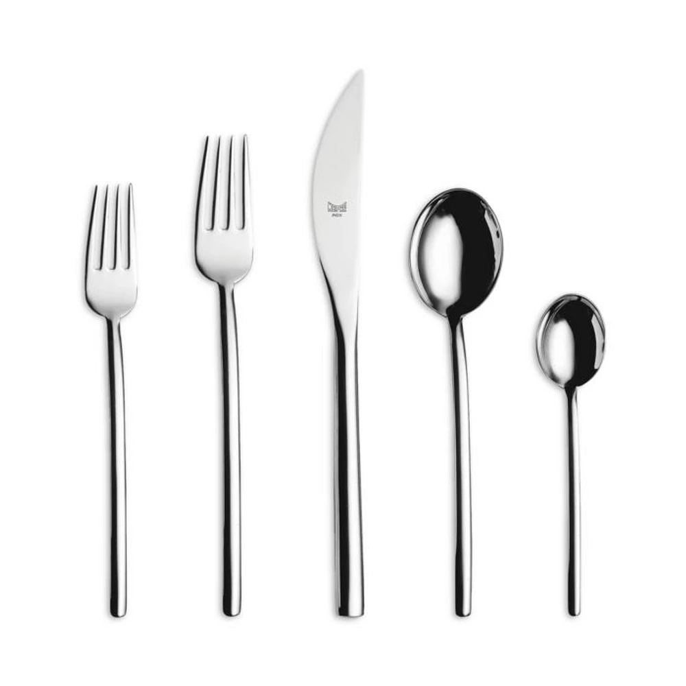 Due Flatware 5-Piece Place Setting
