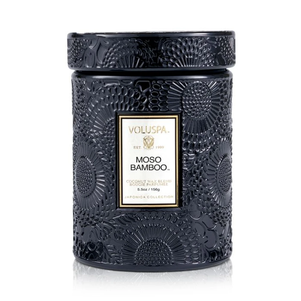 Moso Bamboo Small Jar Candle, 5.5 oz.