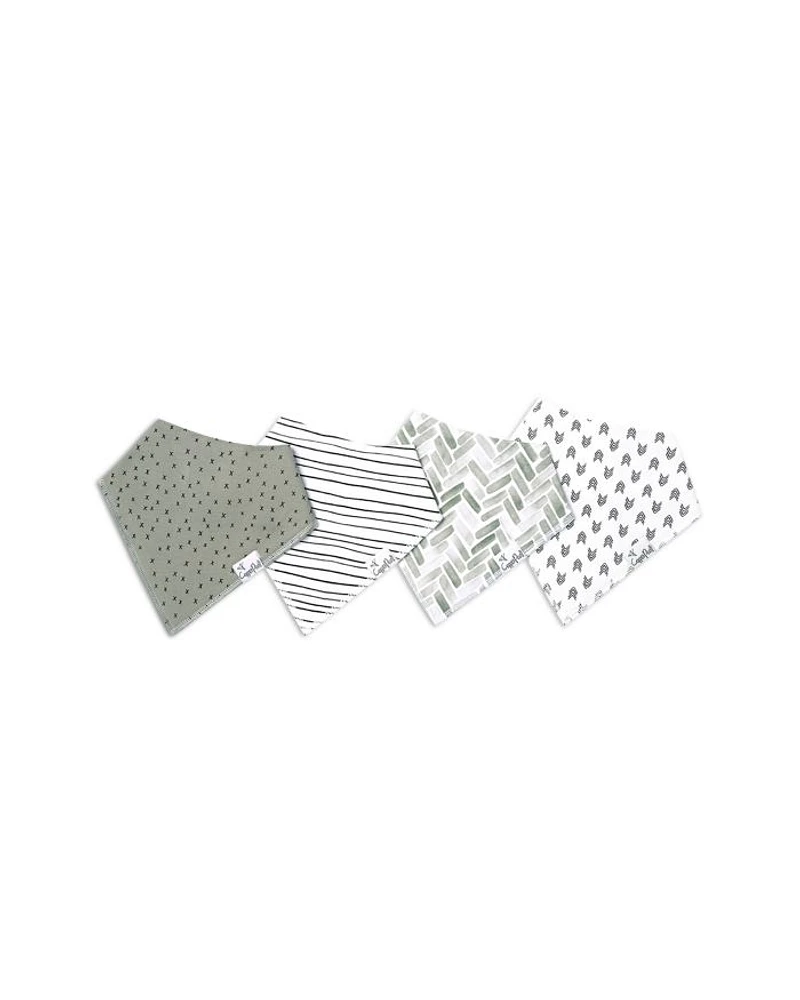 Bandana Bib Set, 4 Pk