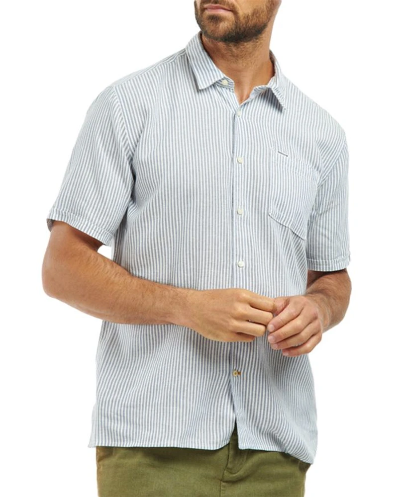 Deerpark Summerfit Stripe Regular Fit Button Down Shirt