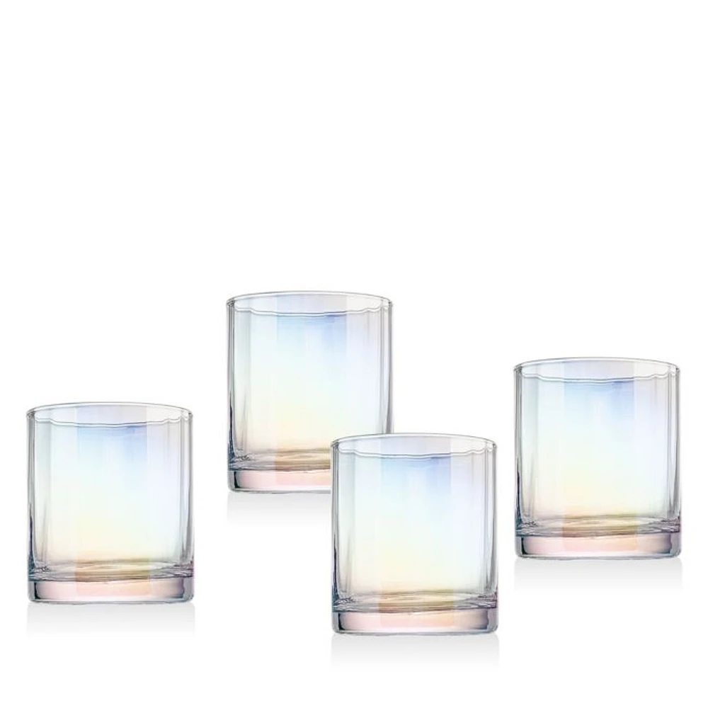 Monterey Double Old Fashioned Glasses, Set of 4