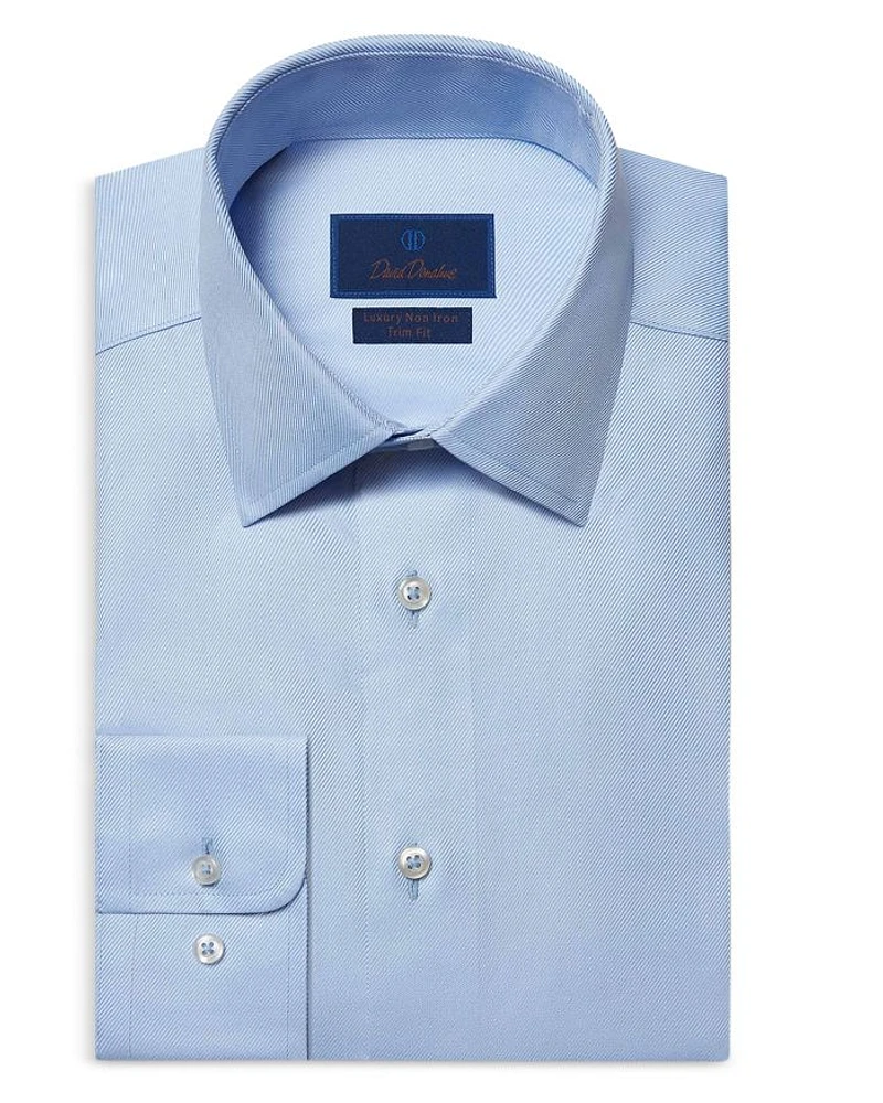 Trim Fit Twill Non Iron Dress Shirt