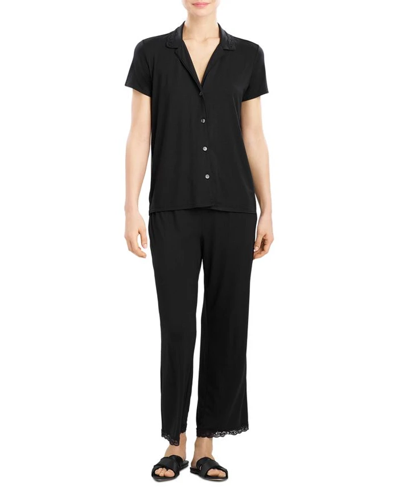 Feathers Essentials Short Sleeve Pajama Set