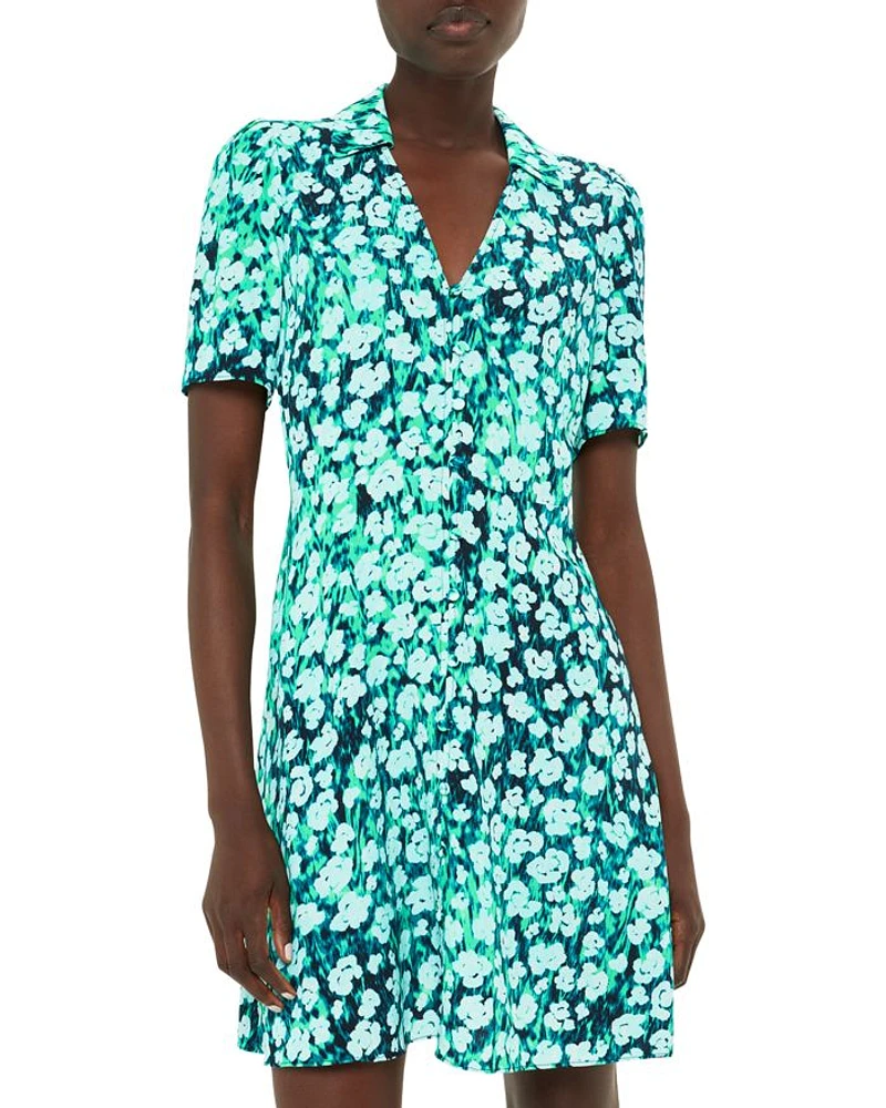 Rowan Floral Petal Mini Dress