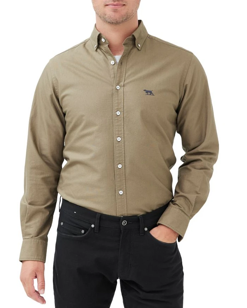 Gunn Oxford Long Sleeve Slim Fit Shirt
